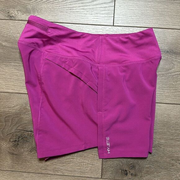 Hylete Versa 5" Pink Lined Pocket Running Shorts Size XS - Picture 3 of 13